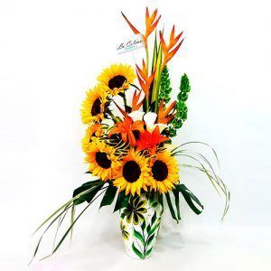 Arreglo de 7 Girasoles para Hombre bogota