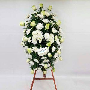 Arreglo Floral Funebre en Bogotá