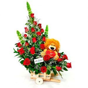 Arreglo Floral para San Valentin Bogota