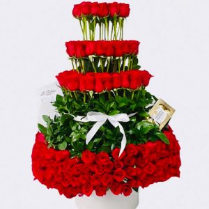 Arreglo Grande de 300 Rosas