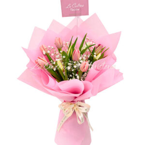 Bouquet de tulipanes