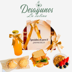 Desayuno sorpresa para hombre-Maletin