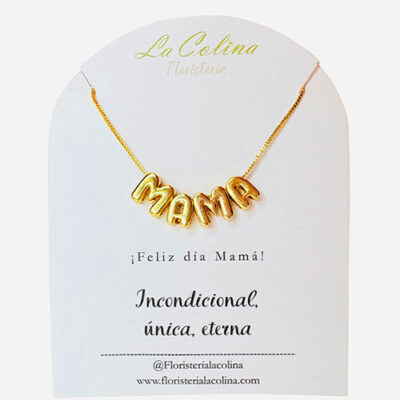 Collar de regalo para mamá
