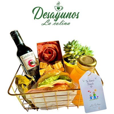 Desayuno sorpresa en Bogotá - Canasta para el día del padre