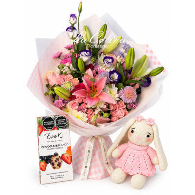 Bouquet con lirios