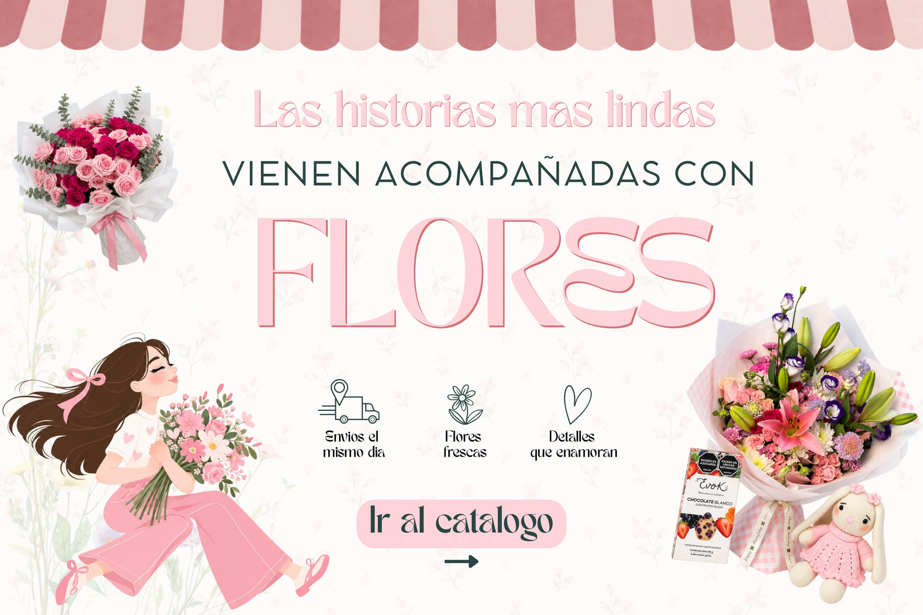 Floristeria al norte de Bogota