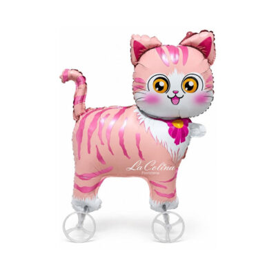 Globo metalizado gato